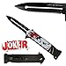 Joker Spring Assisted Opening Pocket Knife Why So Serious? with Belt Clip Tactical Batman Dark Knight 4 Variations