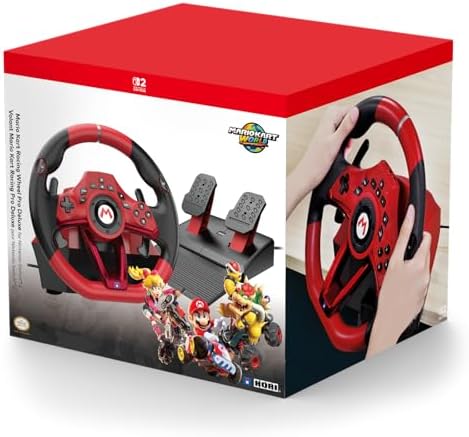 HORI NSW-228 任天堂ハンコン Amazon.com: Hori Controller NSW -228 [Mario Cart Racing Wheel DX
