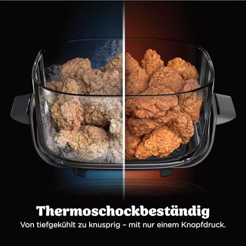 CRISPi Tragbare Heißluftfritteuse mit Tragetasche, 3,8 l & 1,4 l