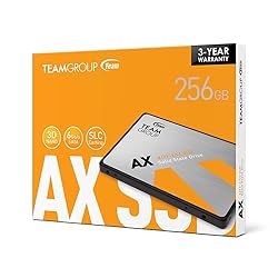 TEAMGROUP AX2 256GB 3D NAND TLC 2.5 Inch SATA III