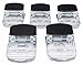 totalElement Large Clear 2 Inch Magnetic Office, Paper and Bag Clips, Translucent, 5-Pack