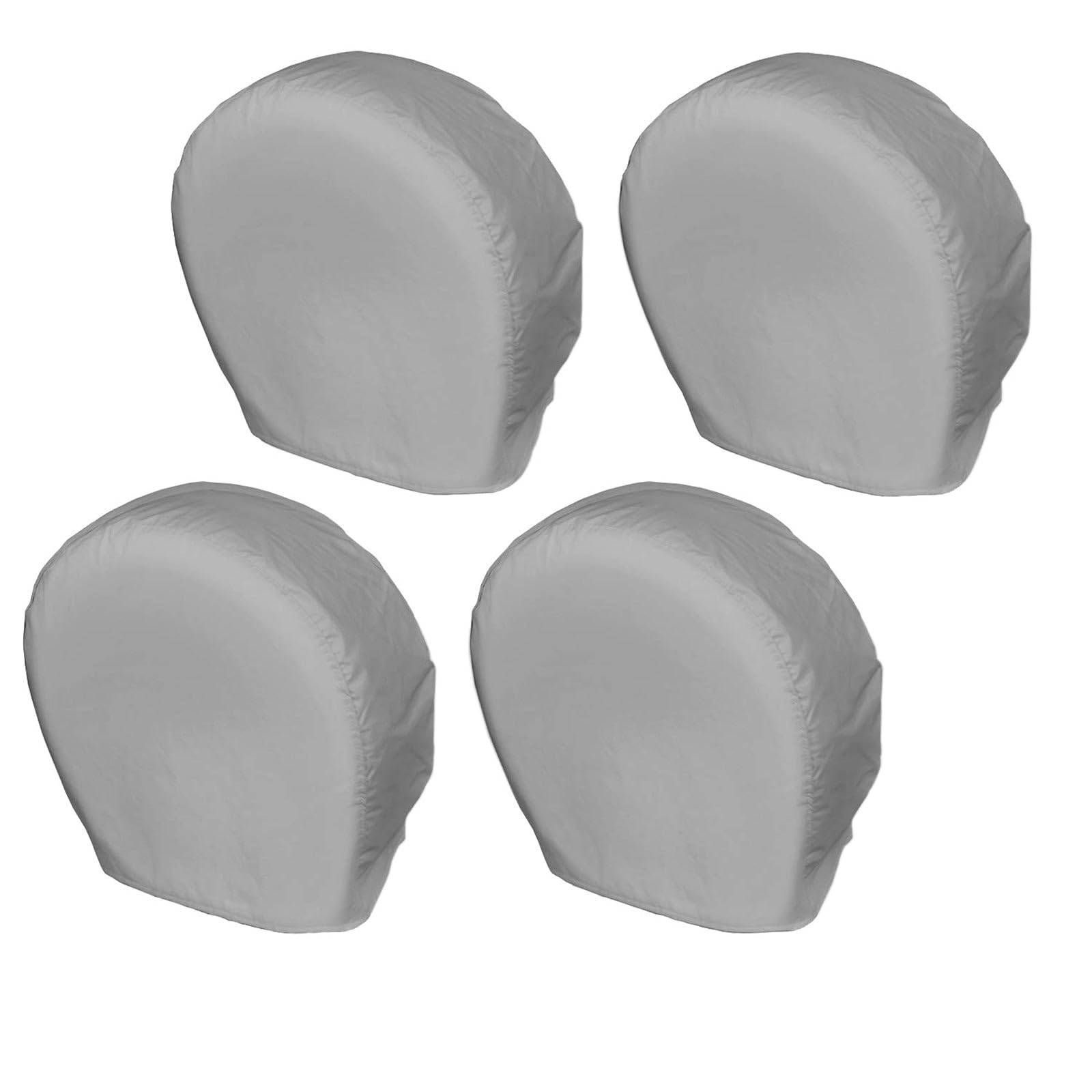 Photo 1 of Explore Land Tire Covers 4 Pack - Tough Wheel Protector for Truck, SUV, Trailer, Camper, RV Universal Fits Tire Diameters 21 inches, Charcoal