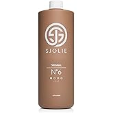 SJOLIE Spray Tan Solution - No. 6 - Light Hydrating Tanning Solution | Sunless Tanner for an All Natural, Sun-Kissed Glow (32oz)