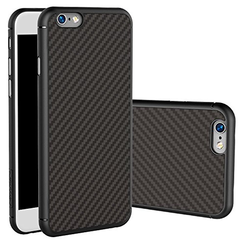 for iPhone 6/iPhone 6S Case, Nillkin [Carbon Fiber][Compatible with Magnetic Phone Holder] Synthetic Fiber Premium Bumper Case Cover for iPhone 6/iPhone 6S (Carbon Fiber Case)