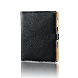 Elfin book Smart Notebook 3.0, Cloud Storage, Evernote Storage, Mind Map, Reusable Notebook, Pilot FriXion Pen,110 Pages A5, 5.8 x 8.6-inch,Black