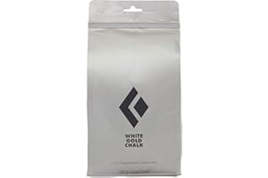 BLACK DIAMOND White Gold Loose Chalk | 100% Magnesium Carbonate | Superior Grip & Moisture Absorption for Rock Climbing & Training | 300g