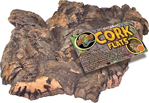(2 Pack) Zoo Med Natural Cork Bark Flat, Small