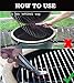 Grill grate lifter grill Gripper,Dracarys bbq charcoal tongs metal grate-use to Big green egg lifter，Kamado Joe grill gripper-Primo grill accessories, grill grate hook bge grate lifter green egg
