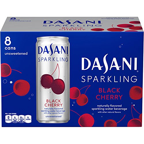 Dasani Sparkling Drinking Water, Black Cherry, 8 Count - Thumbnail 2