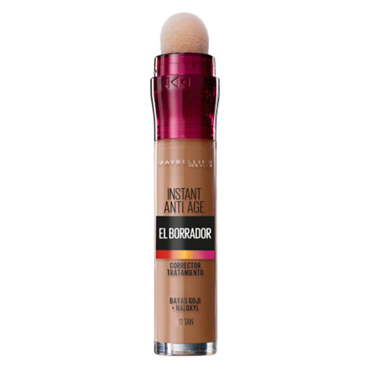 Maybelline Unisex New York Borrador Corrector De Ojeras Bolsas Imperfecciones MAYBELLINE INSTANT ANTI AGE THE CORRECTIVE DRAFT 11 TAN, Tan, One Size UK