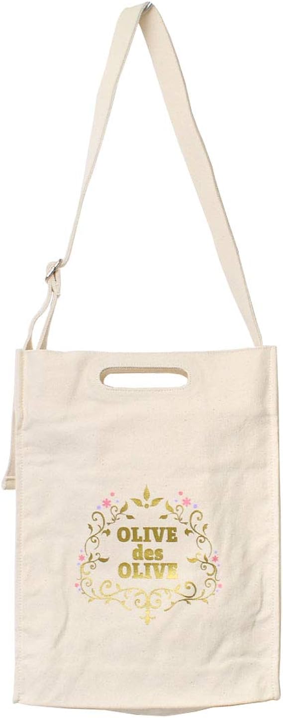 Amazon オリーブデオリーブ Olive Des Olive トートバッグ ショルダーバッグ レディース 2way キャンバス B4 通勤 通学 斜めがけ Olive Des Olive オリーブデオリーブ シューズ バッグ