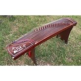 LANDTOM Professional Sandal and Paulownia Guzheng (163cm) for Adults/Children/Beginner/Intermediate