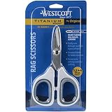 Westcott Rag Snips Crafting and Quilting Scissors (16108)