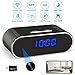 Hidden Spy Camera Clock with 32GB SD Card, 1080P WiFi Spy Camera Wireless Hidden Security Camera Nanny Cam with Night Vision and Motion Detection for Home Office