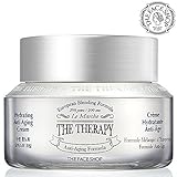 [THEFACESHOP] Anti Aging Cream with Hydration, [The Therapy] Anti Wrinkle Facial Moisturizer with Premium European Natural Botanical Ingredients - Handmade Formula from - 1.69 Ounces