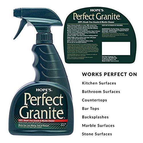 Hope's Perfect Stainless, Perfect Granite, and Perfect Sink Cleaner