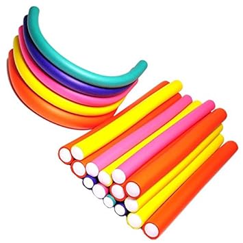 Buy Generic 20 Pcs Set Hair Curling Flexi Rods Soft Foam Bendy