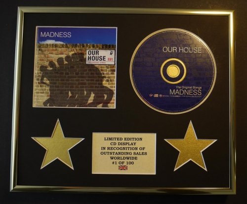 MADNESS/CD DISPLAY/LIMITED EDITION/COA/OU HOUSE