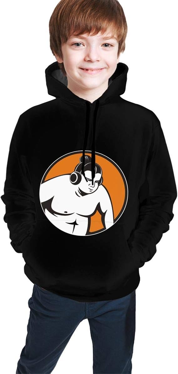 Amazon Co Jp Bydeclan キッズ スウェットパーカー トレーナー パーカー 春秋スウェット かっこいい お相撲さん キャラ ボーイズ ガールズ 帽子のシャツ 長袖カットソー コットン シンプル 柔らか プリント かわいい トレーナー 子供服 服 ファッション小物