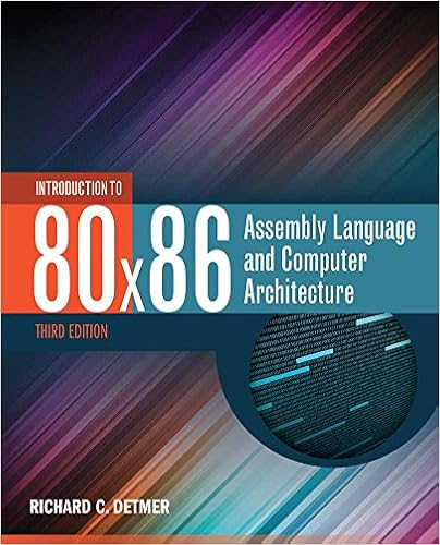 introduction to 80x86 assembly language and computer architecture