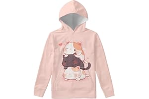 WELLFLYHOM Hoodies for Boys Girls Youth Kids Hooded Pullover Long Sleeve Sweatshirts