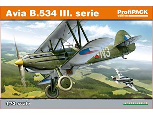Eduard Plastic Kits 70101Â â€“Â model Kit Avia B.534Â iii. Series Professional Pack