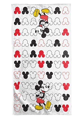 Disney Mouse Team Mickey Cotton Hand Towel