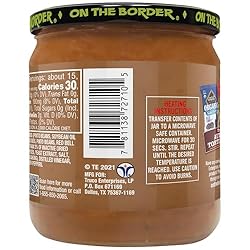 On The Border Southwest Bean Dip 16 oz. Jar