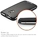 Fosmon DURA-FROST Smooth Durable & Flexible Slim Fit TPU Case Cover for Motorola Moto G (2nd Generation) 2014 (Black)