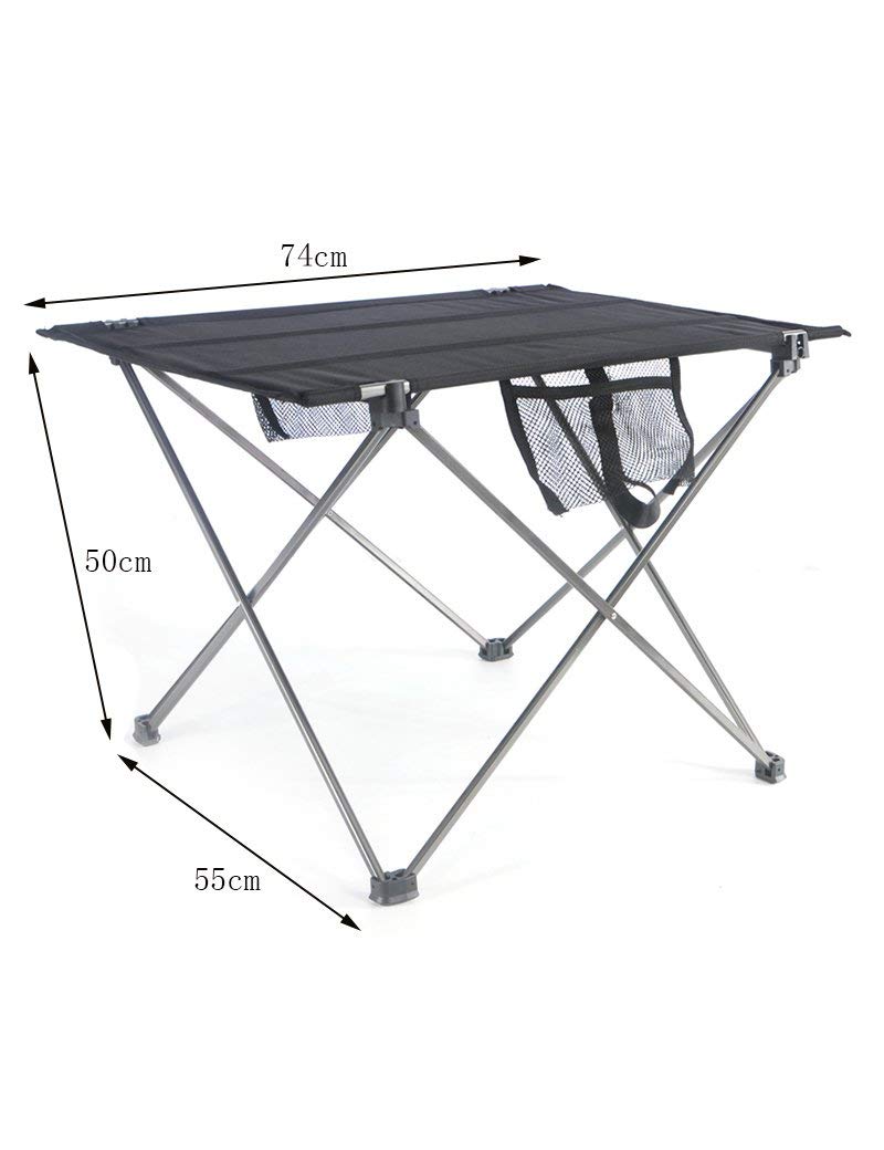 WLG Lazy Mesa Plegable Mesa Oxford Tela Escritorio Aleación de ...