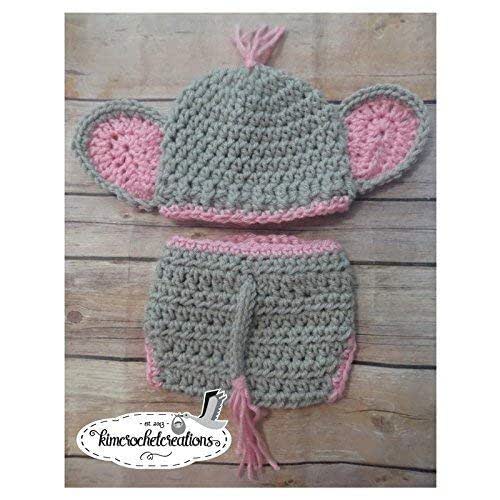 crochet elephant hat