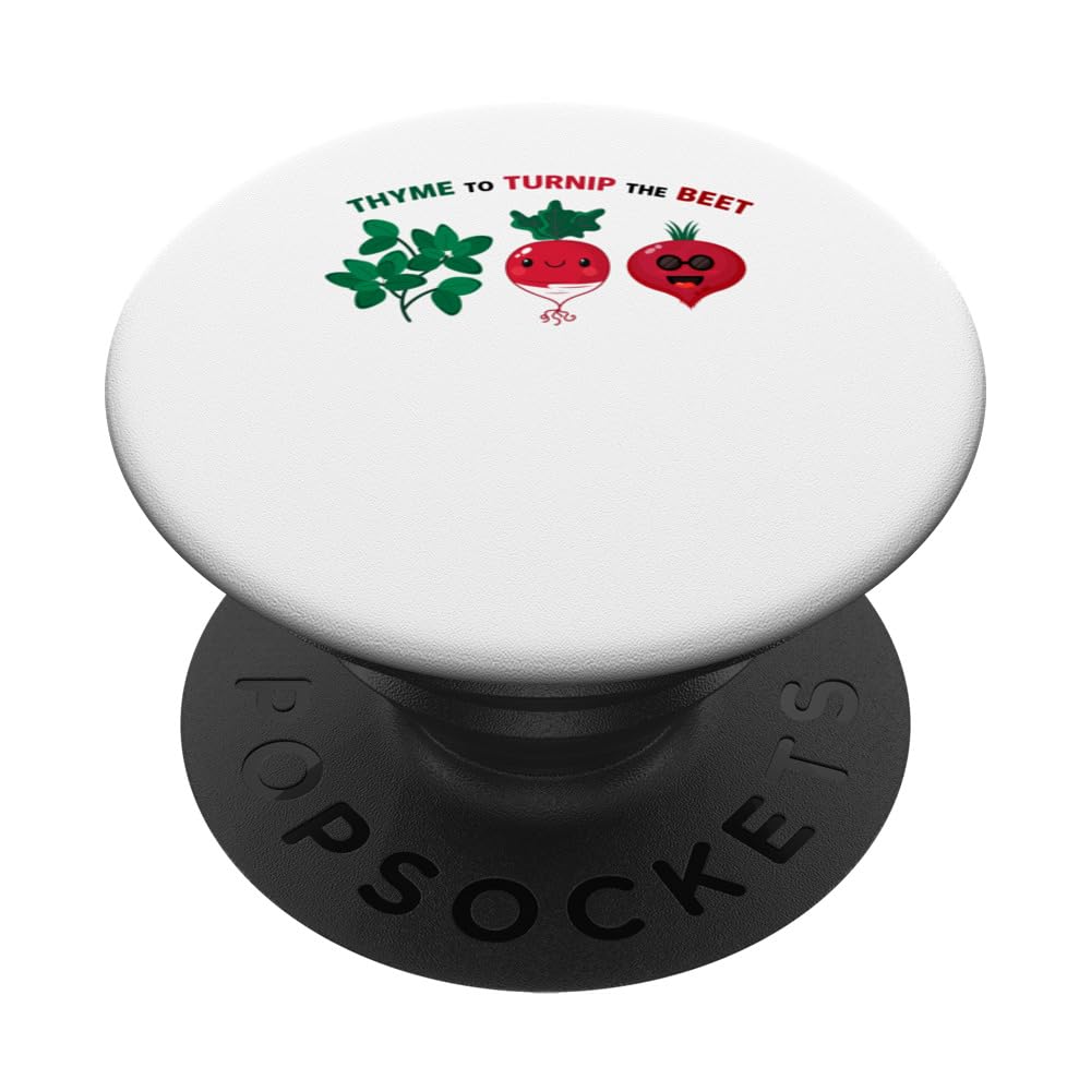Thyme To Turnip The Beet PopSockets Swappable PopGrip