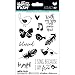 DaySpring Illustrated Faith - Clear Stamps - Feathers - BB1472