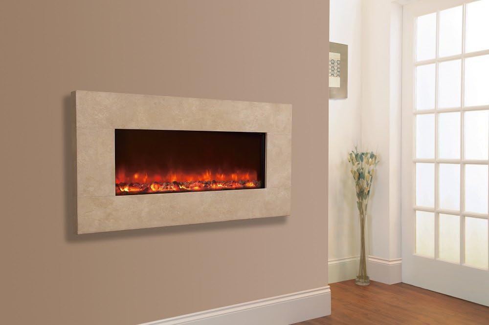 Celsi Designer Fire - Travertine 1100