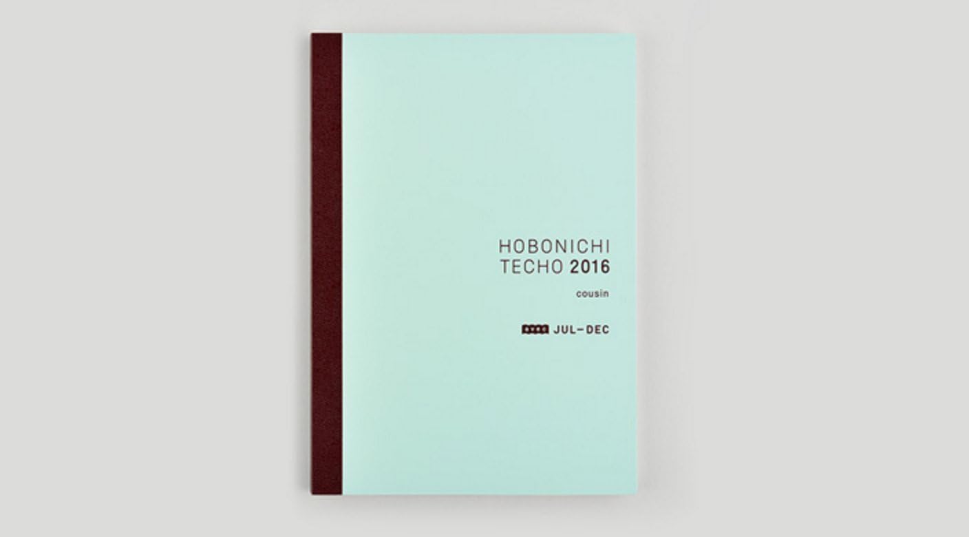 Hobonichi Techo A5 avec Cousin Book (July - December)