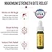 BugBiteDr Insect Bite Relief Oil - Healing Liquid Gel for Bites & Stings - Lab Tested Instant Relief from Itching & Pain - Safe for Kids & Pets - .14 fl oz (4ml) Each, 2 Bottles - MSRP $12.99