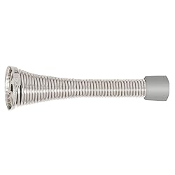 Spring Door Stop Wall Protector with Rubber