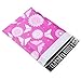Metronic 100 Pcs 10X13 Poly Mailer Envelopes Shipping Bags Postal Bags Pink Butterfly And Chrysanthemum Designer