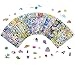 Stickers 1500+, 24 Different Scenes, Puffy Stickers Plus Filling Color Cards, Kids Cognition Stickers for Boys and Girls Toddlers, Including: Dinosaurs, Fishes,Space, Cars, Smiley Faces and More