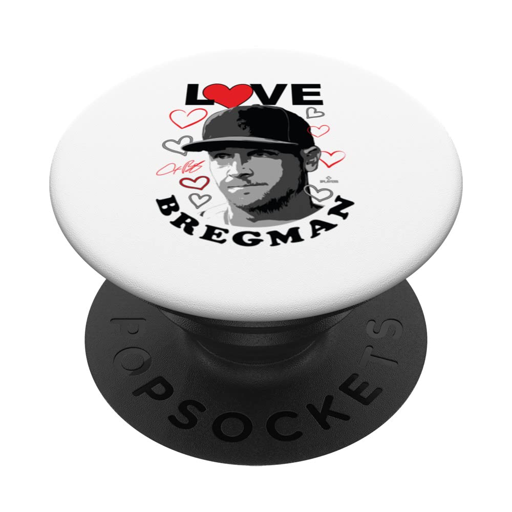 Love Alex Bregman Houston Baseball MLBPA PopSockets Swappable PopGrip