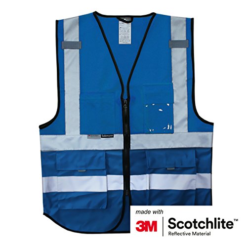 Salzmann Multi-Pocket Working Vest - Reflective Vest - Made with 3M Reflective Material