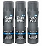 Dove Men+care Shave Gel, Hydrate+ 7 Oz (Pack of 3)