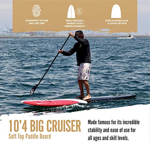 South Bay Board Co. Premium Soft Top Stand Up Paddle Board The