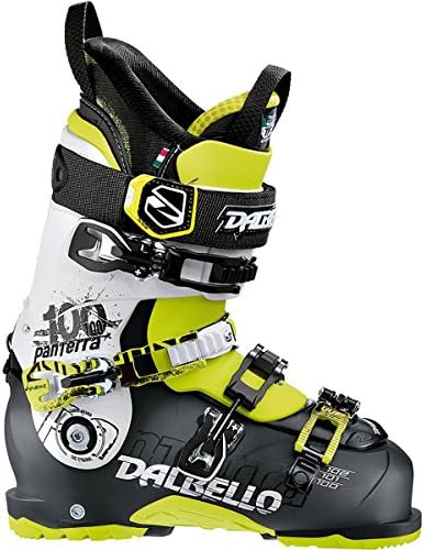 Dalbello Sports Panterra 100 Ski Boot Black Transp./Black/Orange, 26.5