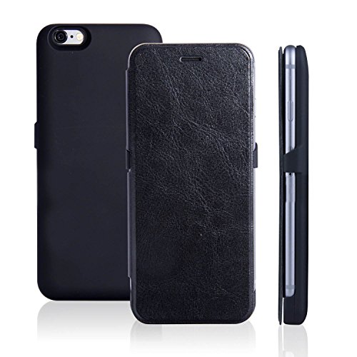 iPhone 6s Battery Case - PeyouÂ® 3000mAh Ultra Slim Flip Backup Power Bank Battery Charger Case Cover for iPhone 6 4.7