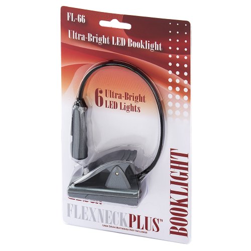 Carson FL-66 Flex Neck Plus Ultra Bright Fully Adjustable 6 LED Book Light
