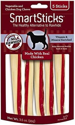 smartsticks rawhide free dog chew