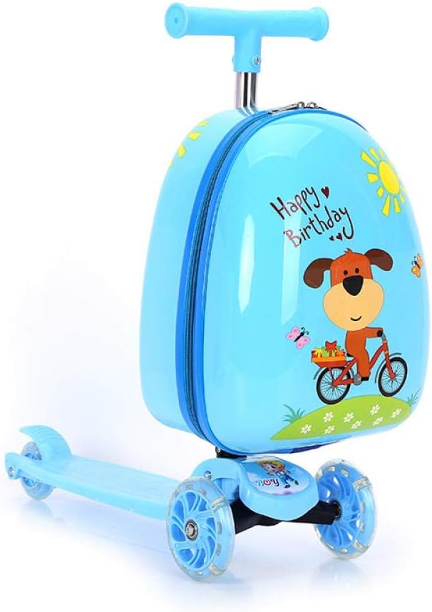 childs scooter suitcase
