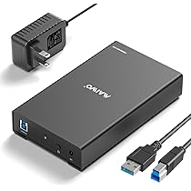 MAIWO External Hard Drive Enclosure for 2.5 3.5 Inch SATA