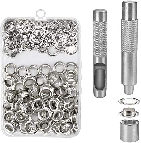 Ojetes Metalicos WENTS 6MM Ojales Metalicos Kit de Herramienta de 